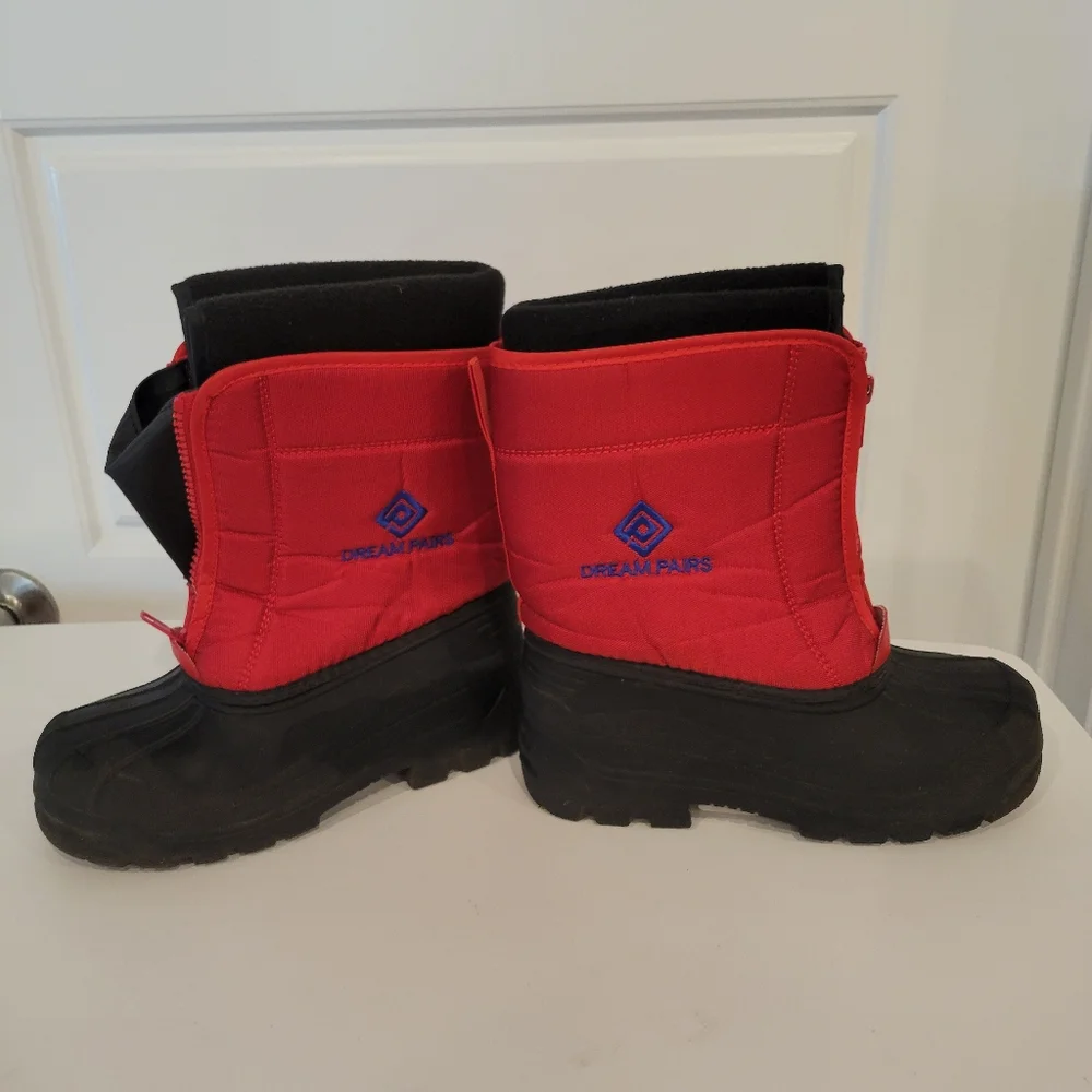 Dream Pairs Boys Girls Kids Warm Waterproof Snow Boots Winter Size 2